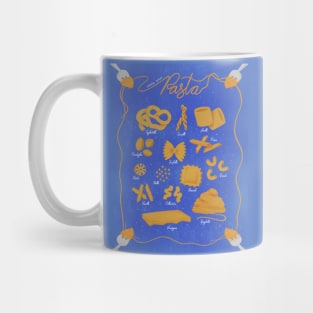 Name Your Pastas | An illustrative guide to Italian pastas Mug